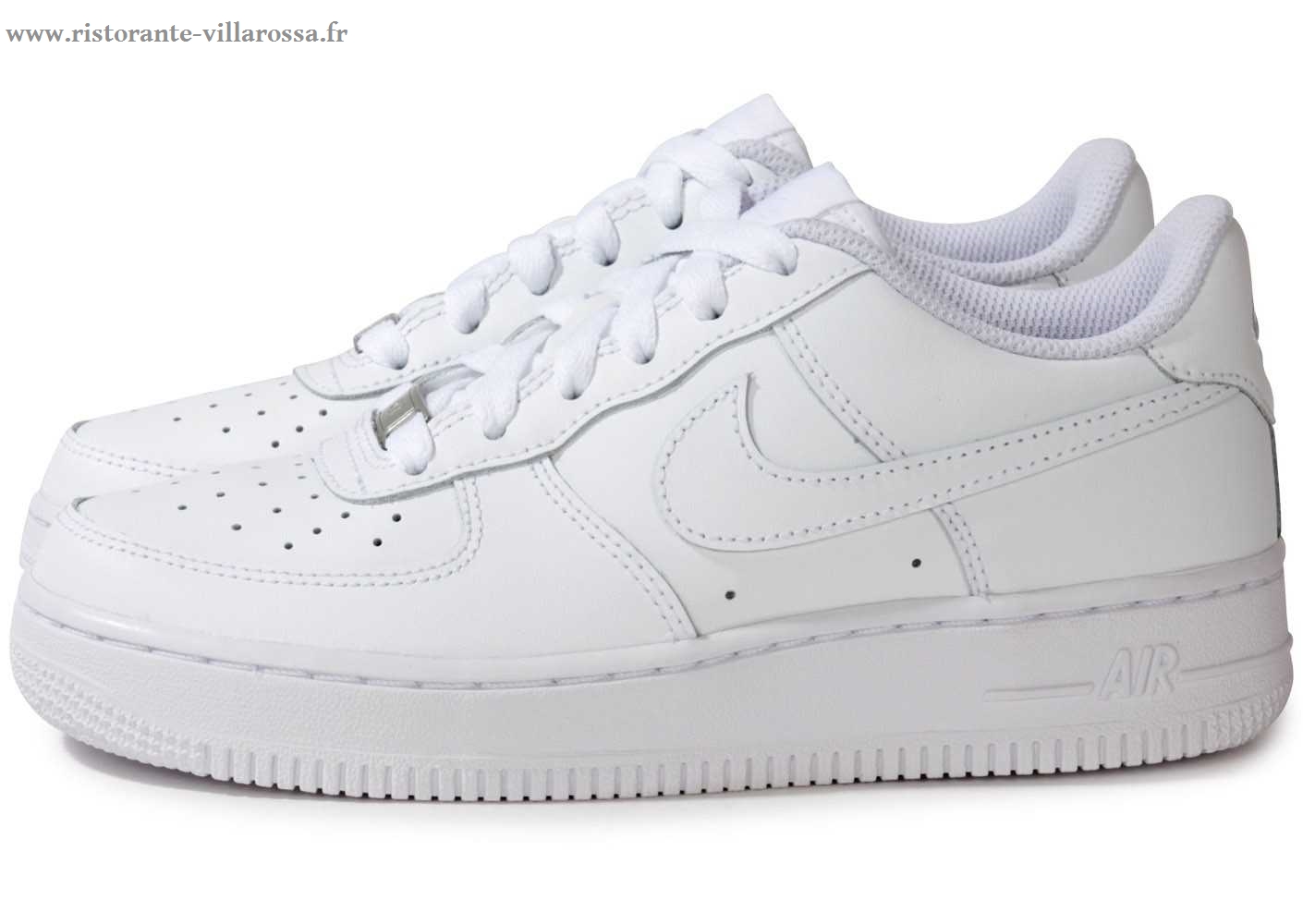 nike chaussures blanches, Réductions C/o|Rb Blanc Nike Air Force 1 Junior Blanche Chaussures Nike